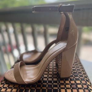 Single Strap Block Heels